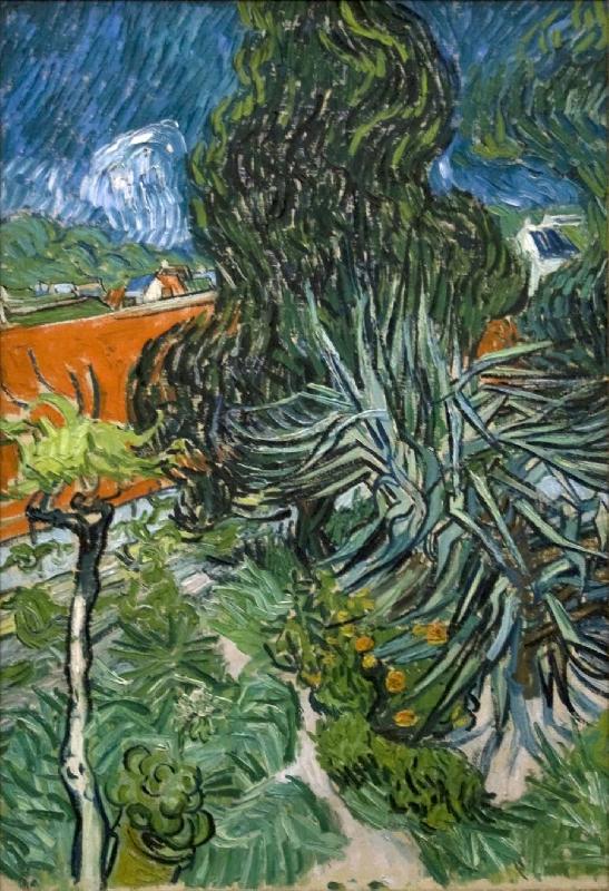 Vincent Van Gogh Doctor Gachets Garden in Auvers Germany oil painting art